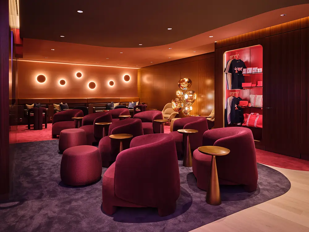 Once Upon A Time … Virgin Atlantic abrió un salón zen con cuento de acostado