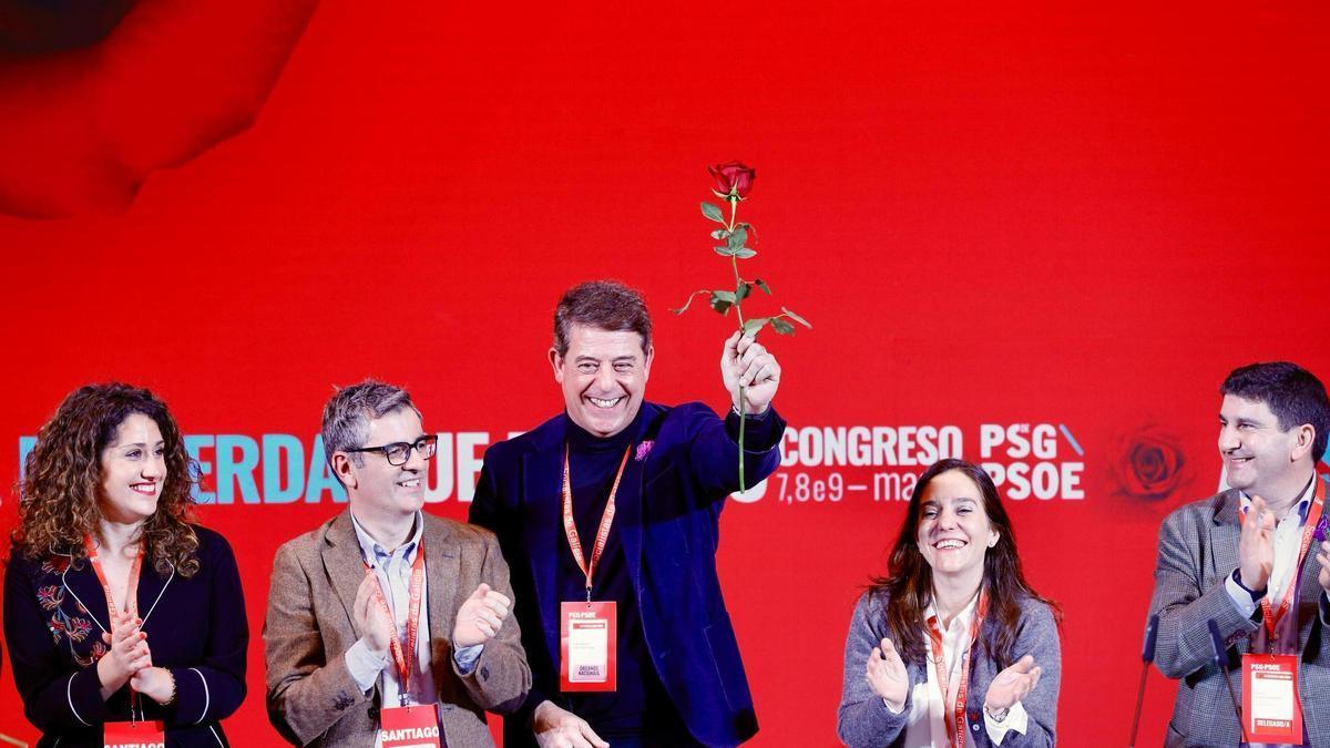 Besteiro se propone “rearmar” el psdeg ante una derecha “desatada y sin complejos”