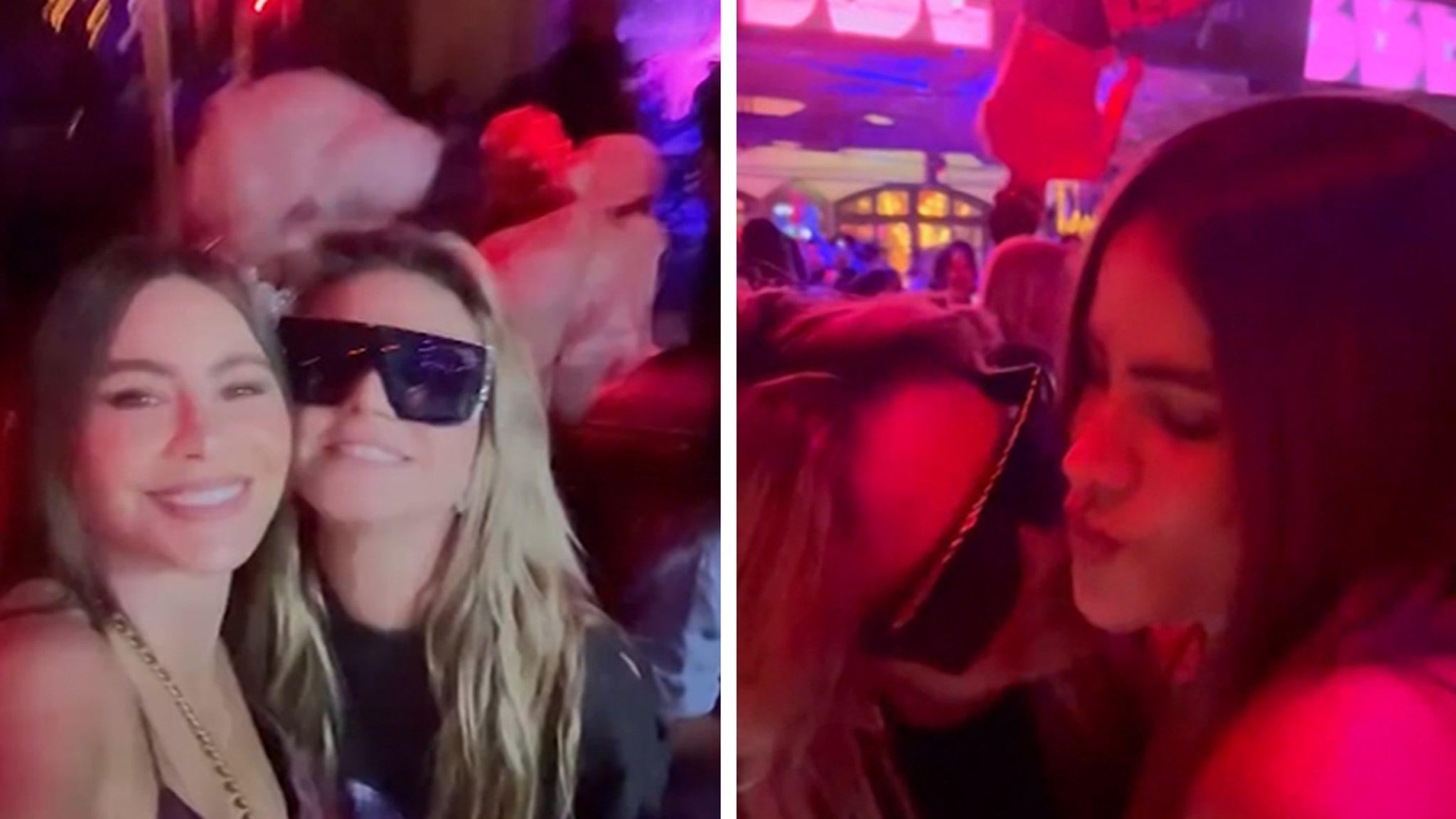 Sofía Vergara y Heidi Klum tienen una noche de chicas llena de diversión en West Hollywood