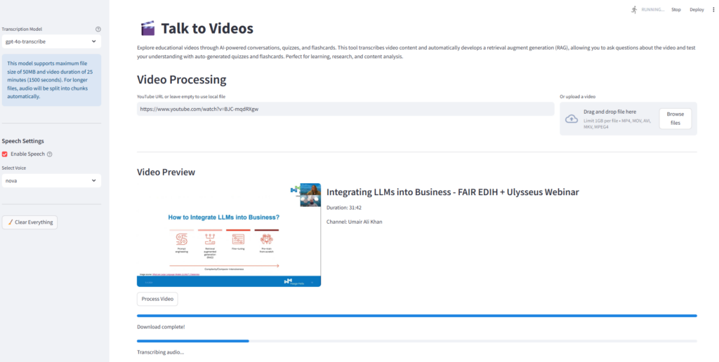 Hablar con videos | Hacia la ciencia de los datos