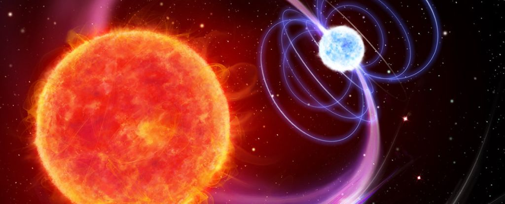 Fuente de señal de radio misteriosa trazada para el choque de titanes magnéticos: Sciencealert