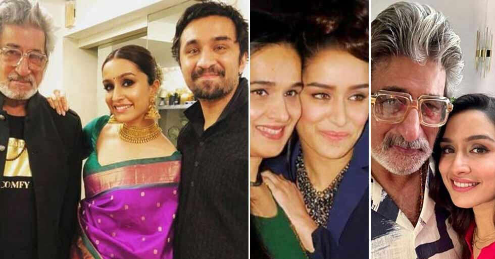 Especial de cumpleaños: los mejores momentos familiares de Shraddha Kapoor