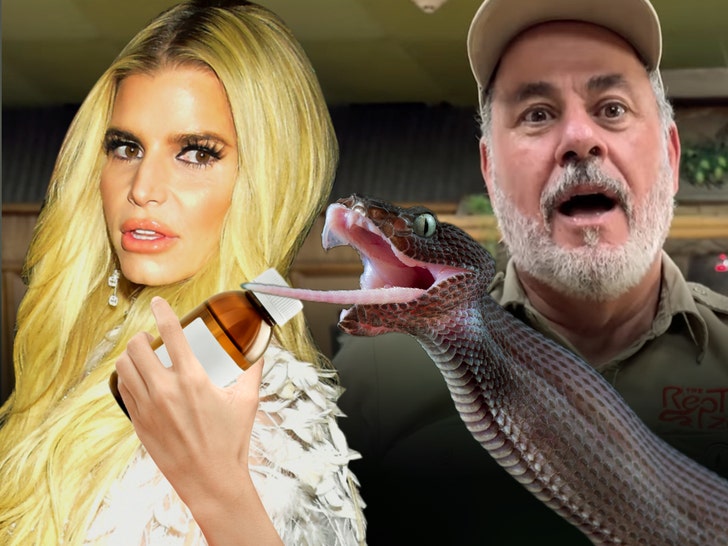 La mezcla de semen de serpiente de Jessica Simpson es probablemente falsa, dice HATED