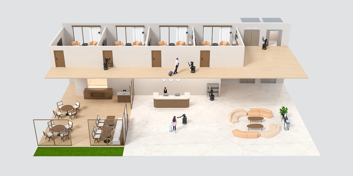 Mira: Bellboys robóticos se registra pronto en un hotel cerca de ti