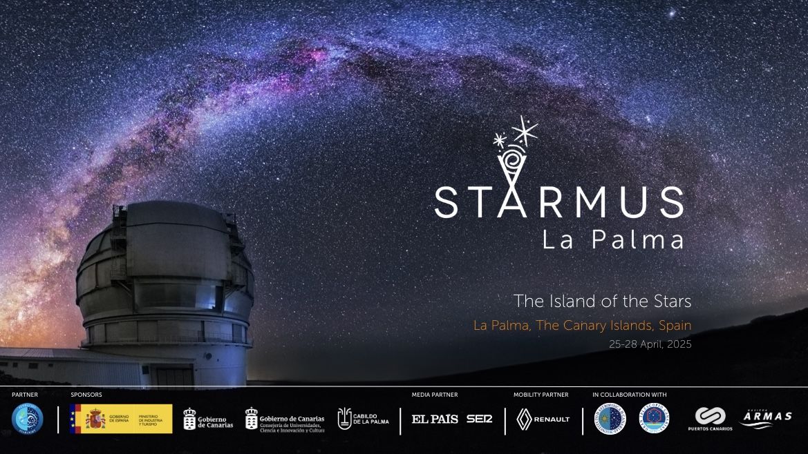 Me dirijo a Starmus La Palma 2025, donde las mentes curiosas se reunirán debajo de uno de los cielos más oscuros de la tierra