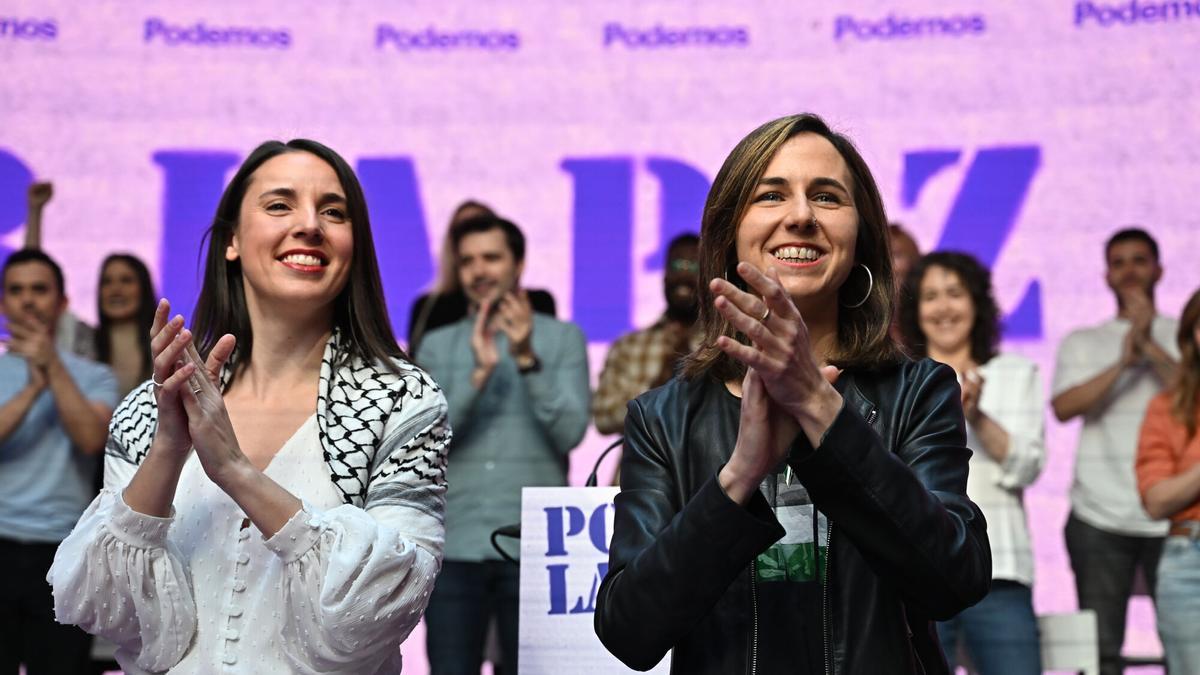 Podemos enfila su propio Camino a Las Generales Con Irene Montero de Candidata y Eleva el Pulso Con Yolanda Díaz