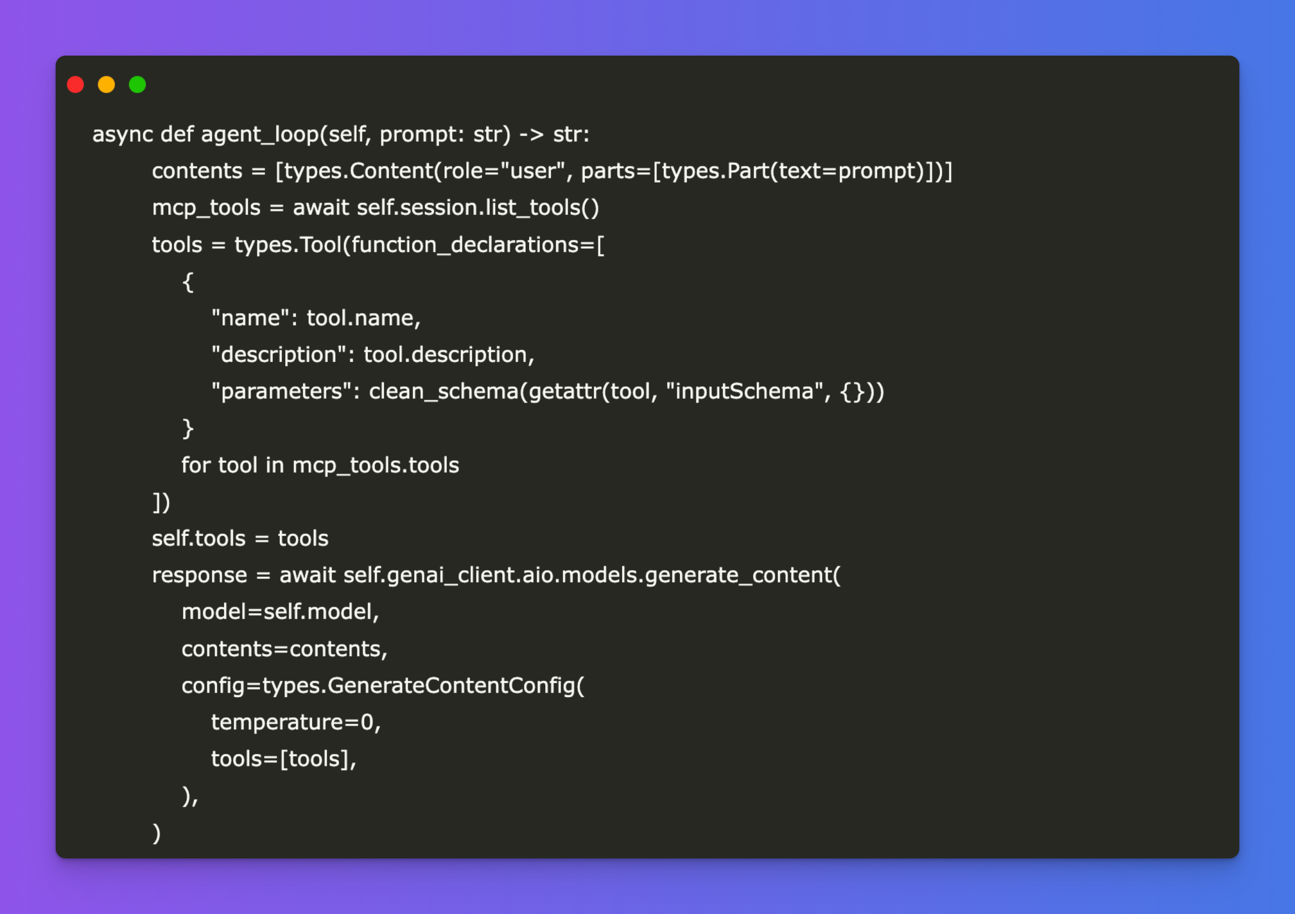 Cómo crear un cliente de protocolo de contexto de modelo personalizado (MCP) usando Gemini