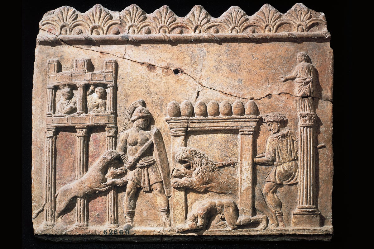 Roman Gladiator muestra la primera prueba de combate humano-animal