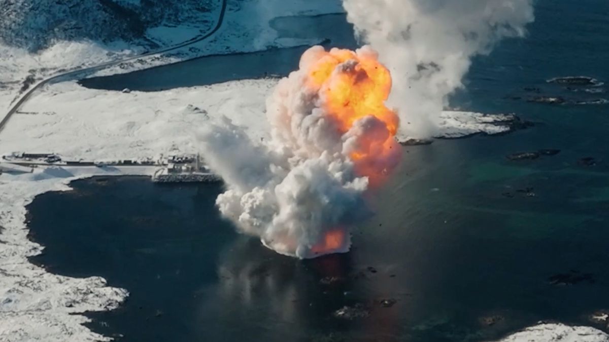 Mira un cohete privado alemán explotar durante el primer intento de lanzamiento orbital del suelo europeo (video)