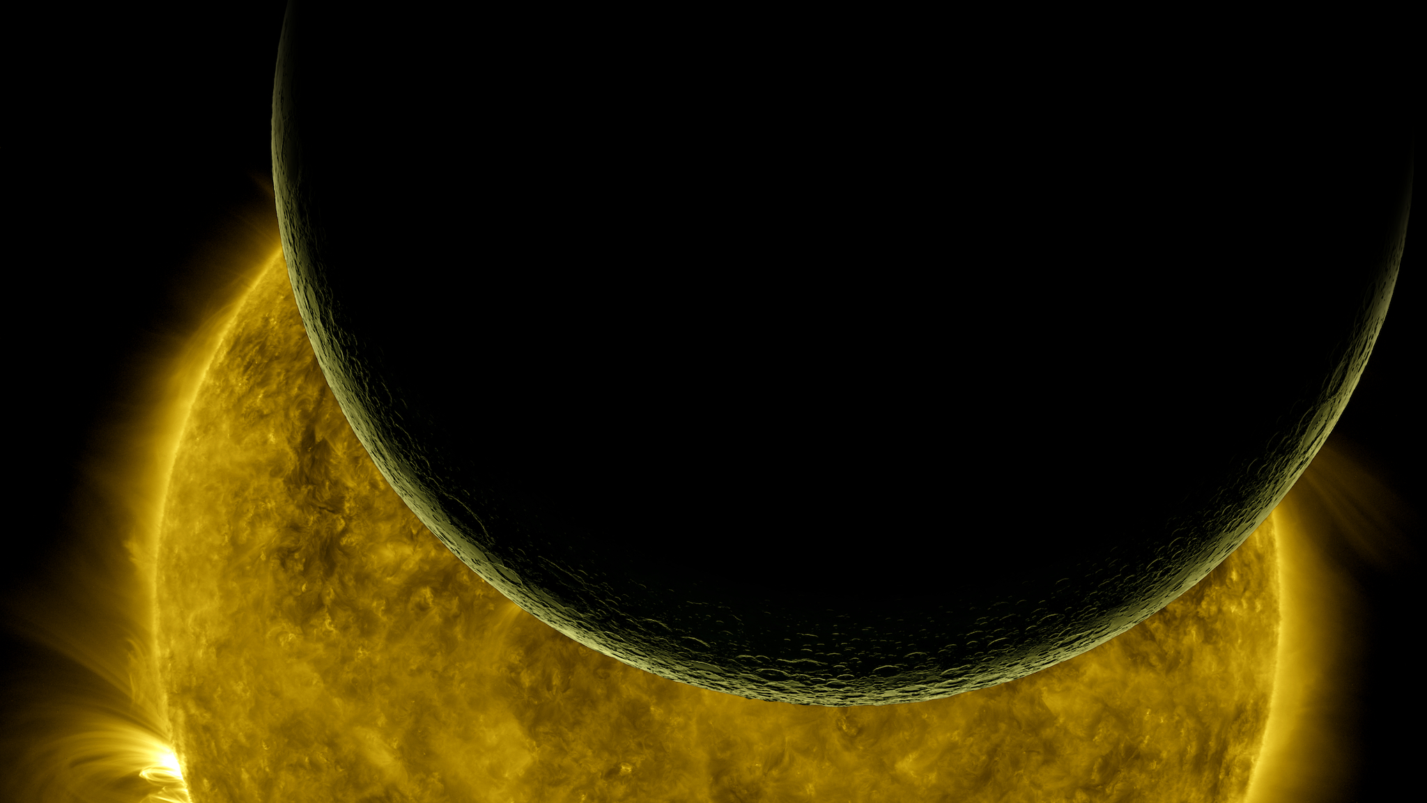 El sol podría estar escupiendo partículas que crean agua en la luna
