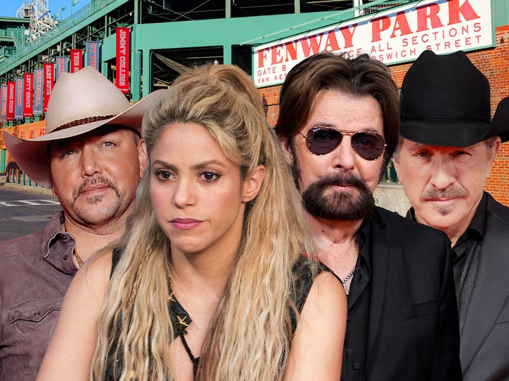 Shakira, Jason Aldean, Brooks & Dunn Boston revela abruptamente cancelado