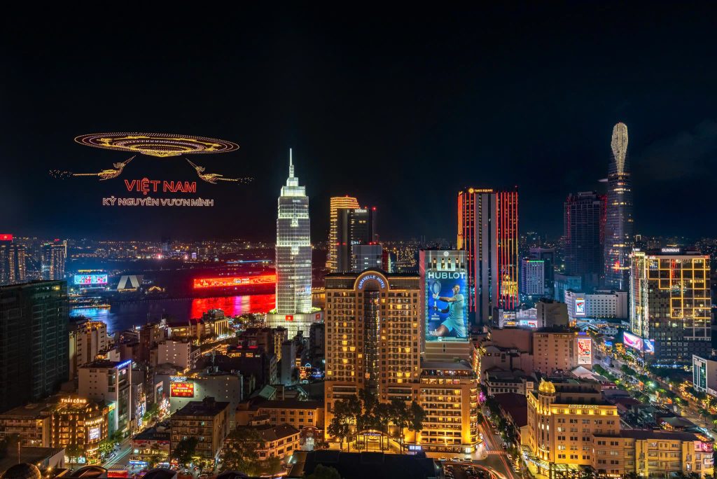 Vietnam establece un récord mundial con Dazzling Drone Show con 10,500 drones