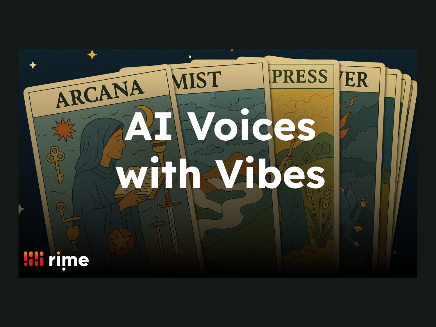 Rime presenta Arcana y Rimecaster (código abierto): herramientas prácticas de IA de voz basadas en el discurso del mundo real