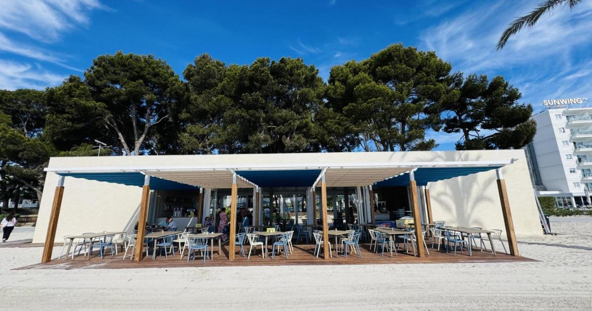 Los nuevos bares de playa tienen problemas de drenaje