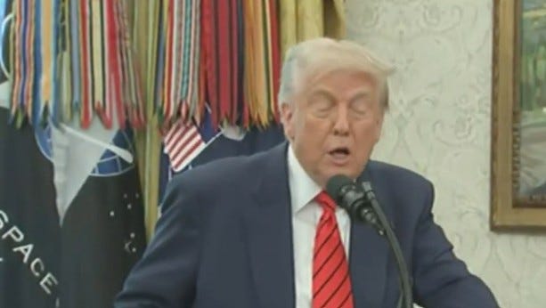 Trump parece totalmente fuera de eso cuando se le pregunta sobre los ataques de India/Pakistán
