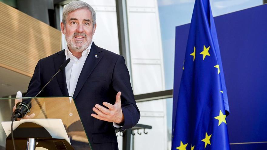 El Presidente de Canarias Pide una Estrategia Europea para atender a Los Menores sin acompañados