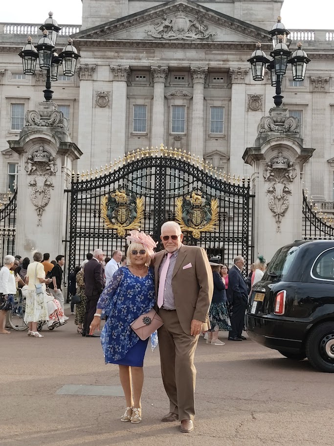 Campeón de caridad de cáncer celebrado en Royal Garden Party