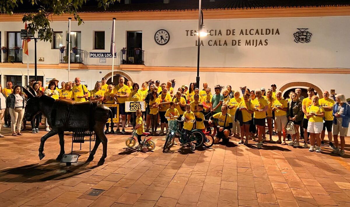 Darkness Into Light Walk de Biddy Mulligans «Euro Weekly News