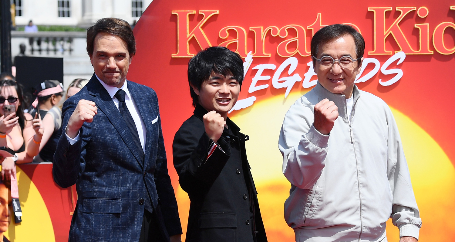 Ralph Macchio, Ben Wang y Jackie Chan traen ‘Karate Kid: ¡Leyendas’ a Londres!