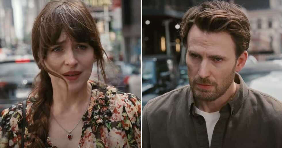 Trailer de materialistas: Dakota Johnson está dividido entre el Sr. Perfect Pedro Pascal y Toxic Ex Chris Evans