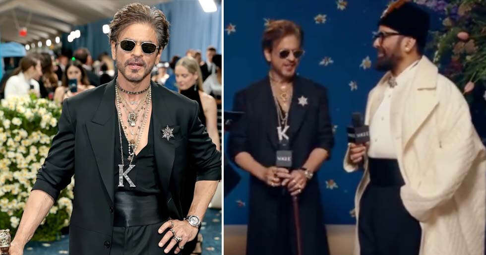 Sabyasachi recuerda al legado de Shah Rukh Khan mientras el actor se presenta en Met Gala