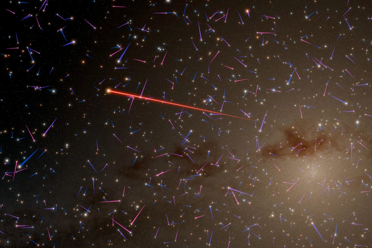 Las estrellas de hipervelocidad sugieren un agujero negro supermasivo cercano