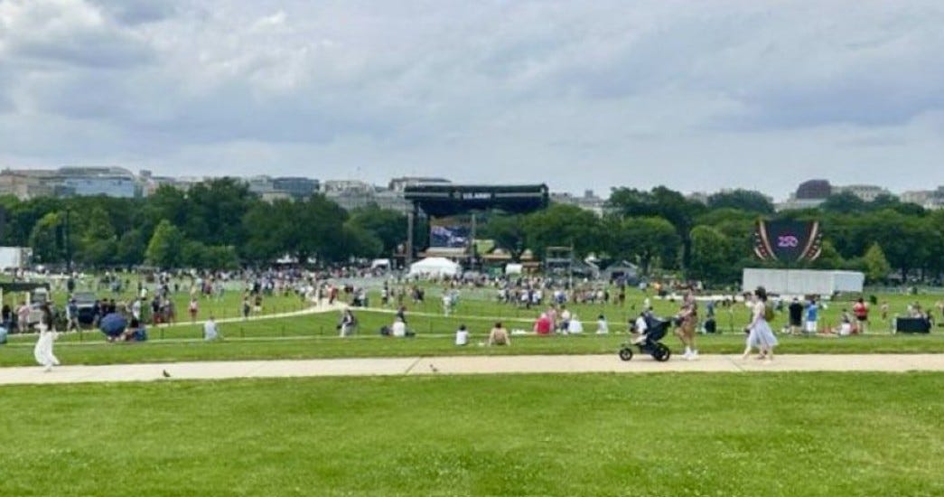 El desfile militar de Trump fue un fracaso completo