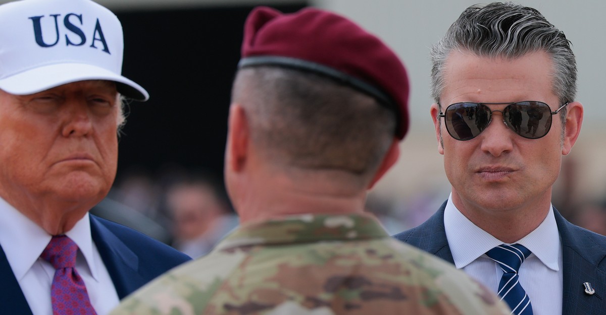 El enfoque único de Trump para la fuerza militar