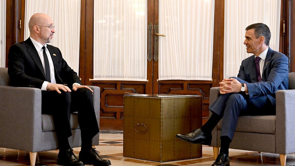 Sánchez Reuniones de Mantiene en Sevilla Con el Presidente de Panamá, El Primer Ministro de Ucrania y El Banco Mundial