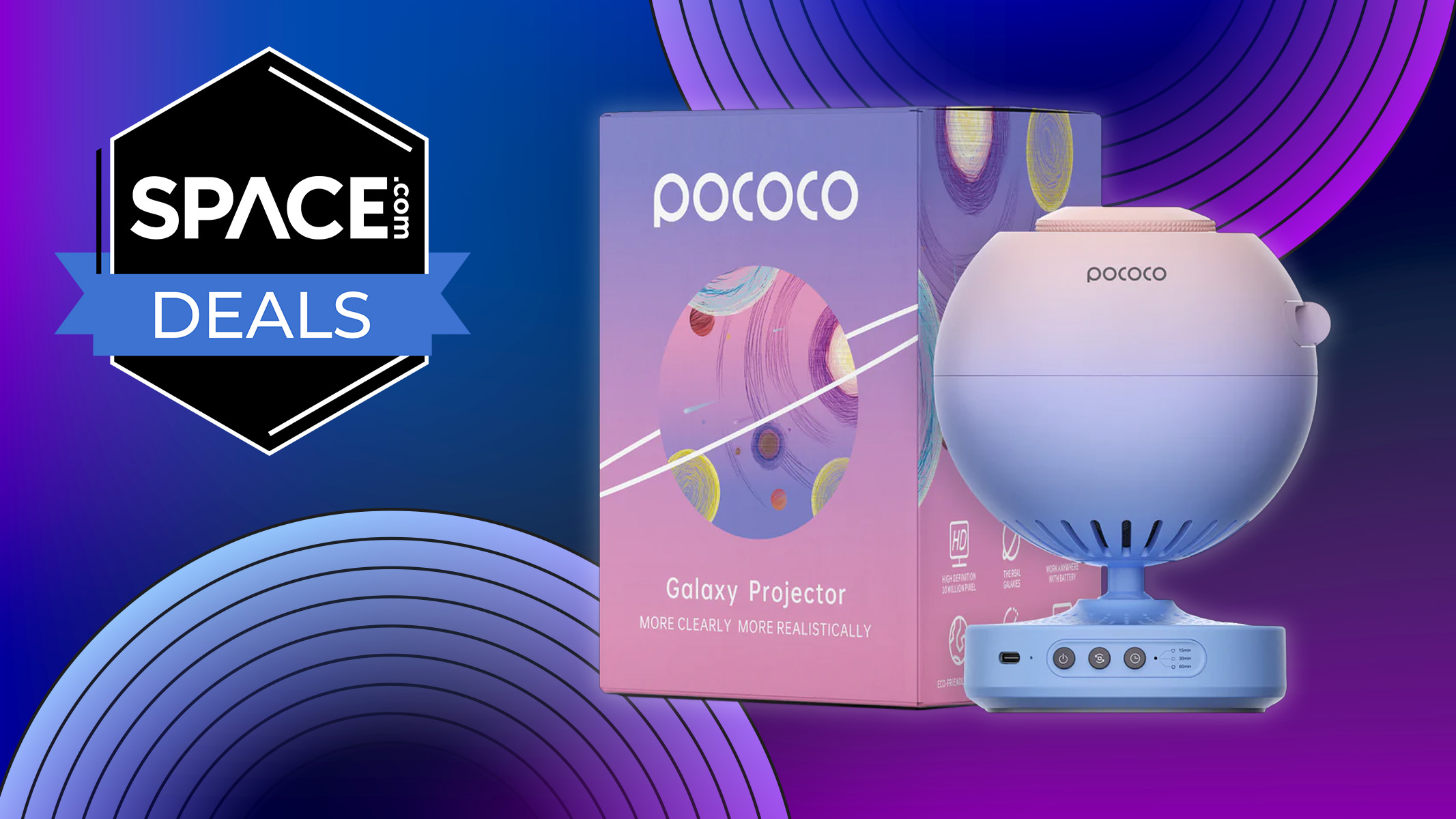 El proyector Pococo Galaxy Star tiene un 28% de descuento en el día anterior al padre