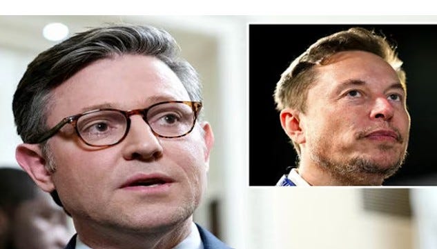 Los republicanos están en la garganta del otro cuando Elon Musk y Mike Johnson van a la guerra por Big Beautiful Bill
