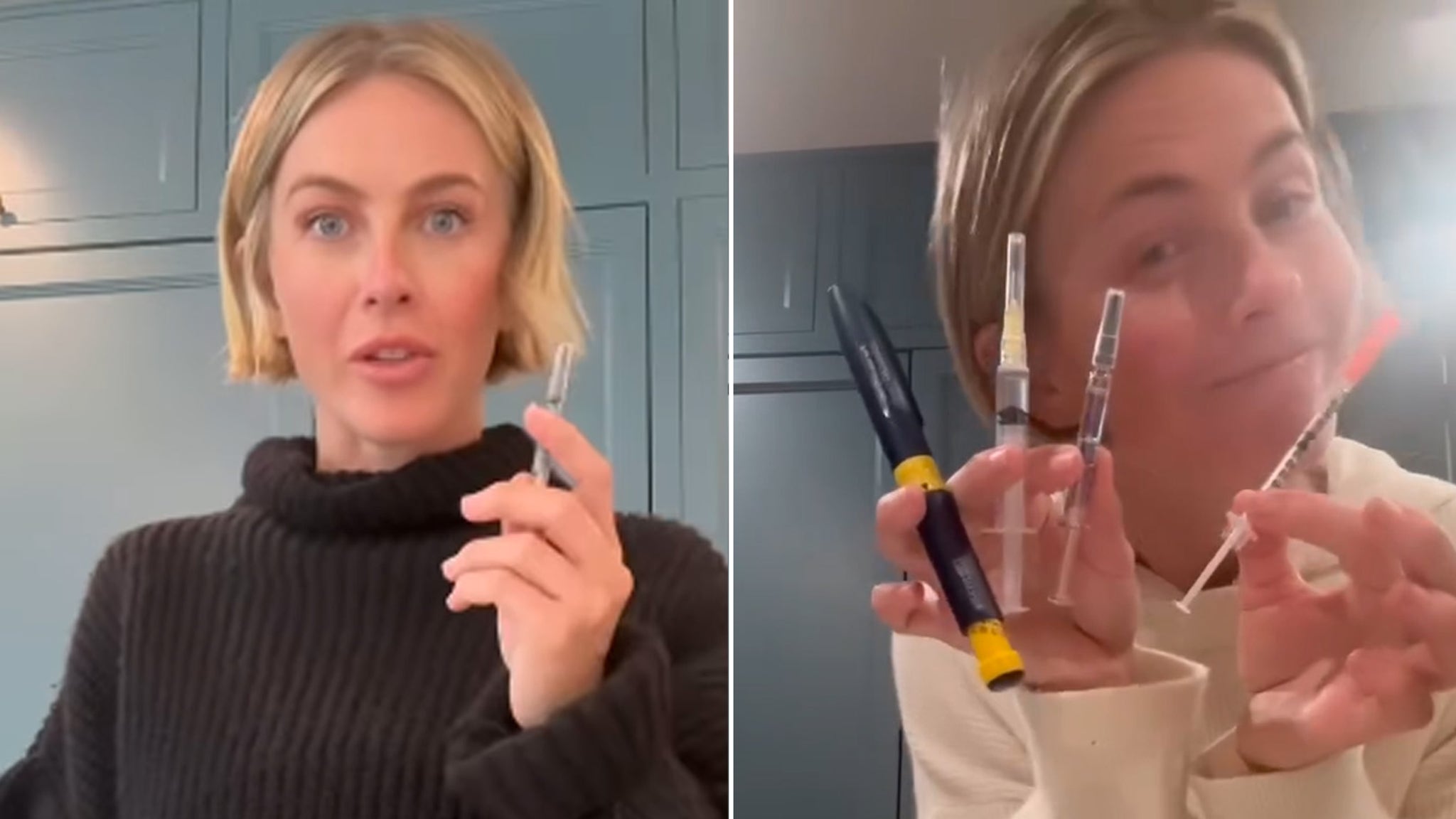 Julianne Hough Paperwork Tercer esférico de congelación del huevo