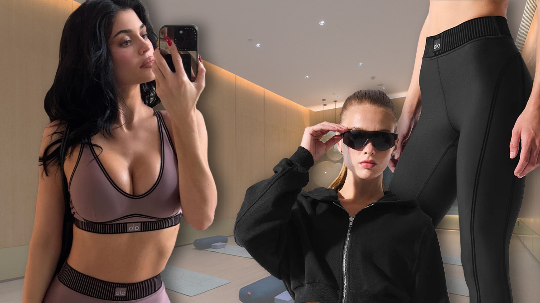 Haga ejercicio como Kylie Jenner con estos ajustes de yoga ALO