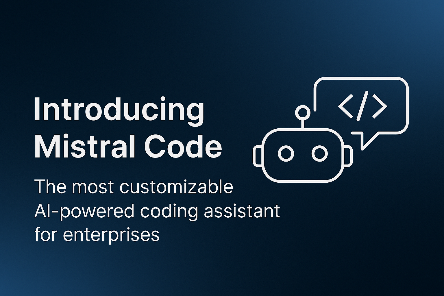 Mistral AI presenta código Mistral: un asistente de codificación de IA personalizable para flujos de trabajo empresariales