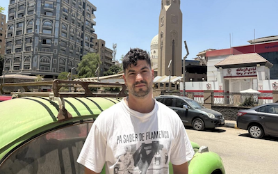 Un Granadino en ruta para Gaza