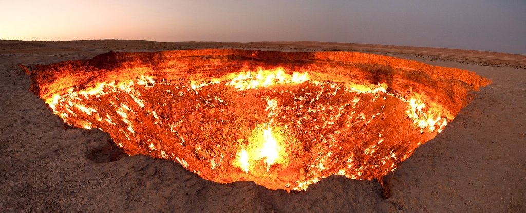El infame Fire ‘Gateway to Hell’ finalmente podría dejar de furioso después de 50 años: Sciencealert
