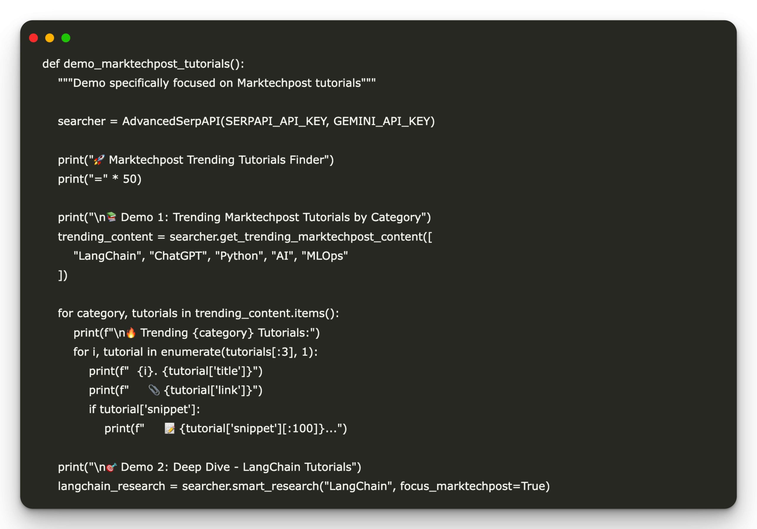 Un tutorial de codificación integral para la integración avanzada de Serpapi con Google Gemini-1.5-Flash para análisis avanzados