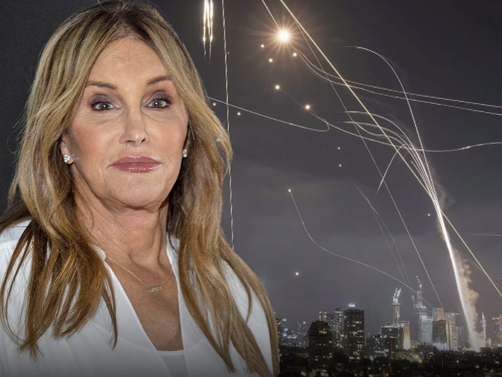 Caitlyn Jenner protegió en Tel Aviv mientras los misiles llueven en la metrópoli israelí
