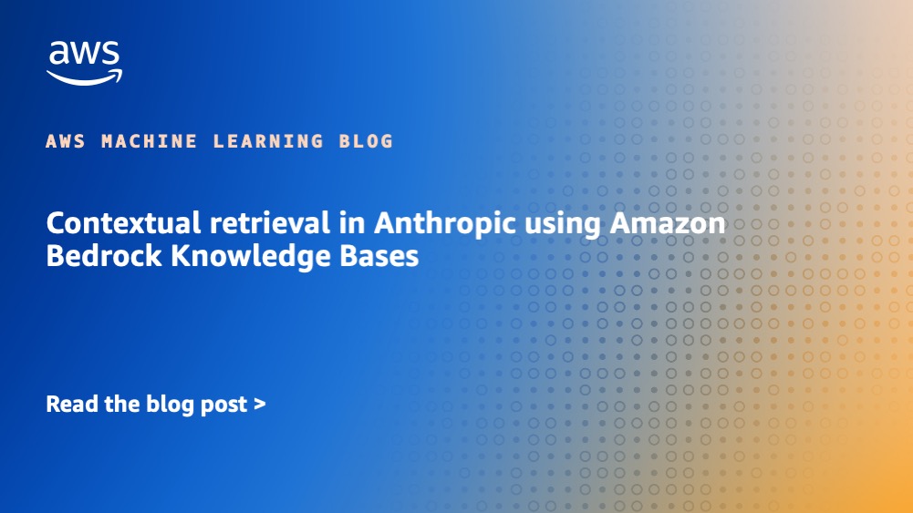 Recuperación contextual en antrópico utilizando bases de conocimiento de roca madre de Amazon