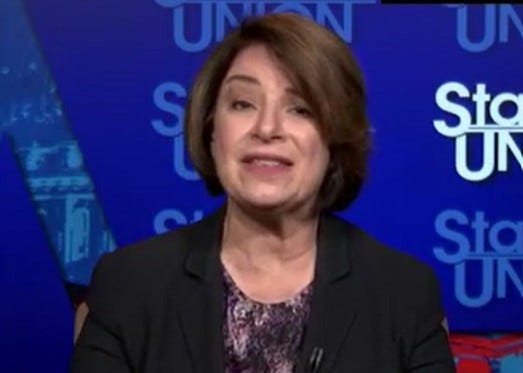 Amy Klobuchar pide a los republicanos que intensifiquen y condenan la violencia política