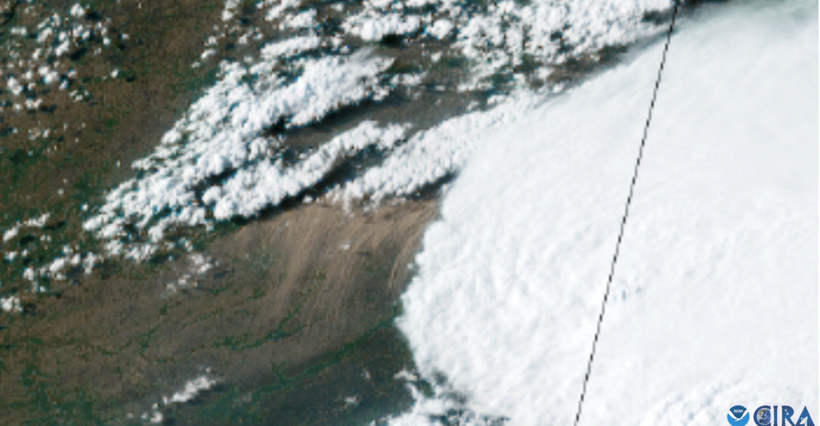 Ha pasado casi un siglo desde que Chicago vio una poderosa tormenta de polvo como esta (video satelital)