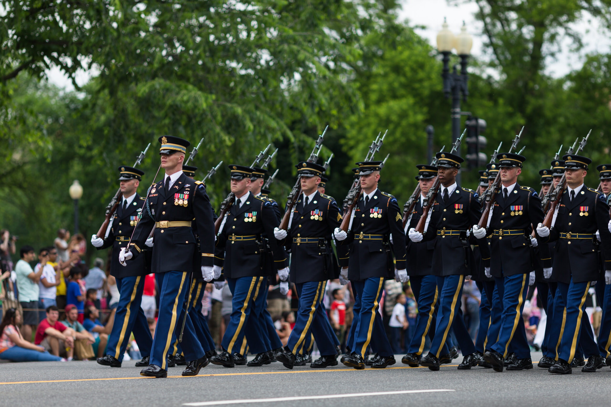El desfile militar en Washington celebra el 250 cumpleaños del ejército