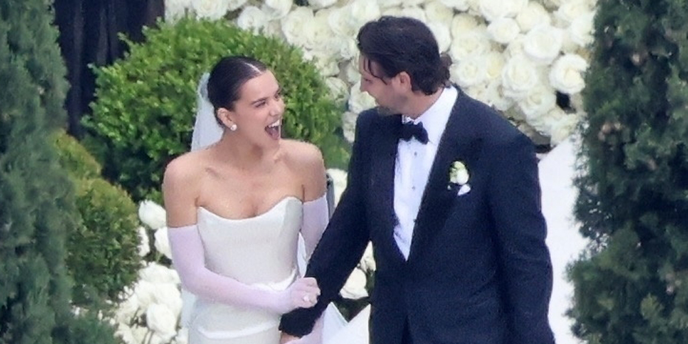 Nuevas fotos de la boda de Hailee Steinfeld y Josh Allen – ¡Vea su vestido completo y la linda pareja besándose!