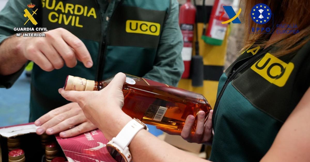 69 millones de euros fraude de impuestos al alcohol desmantelado en España