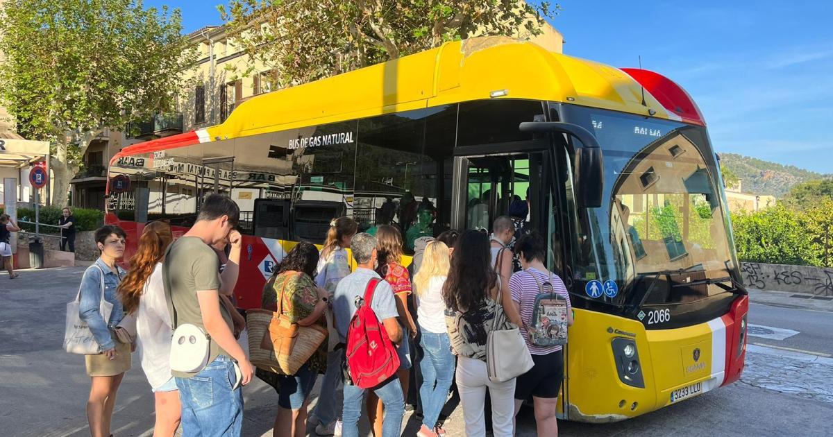 Niveles de servicio mínimos establecidos para la huelga de autobuses de Mallorca