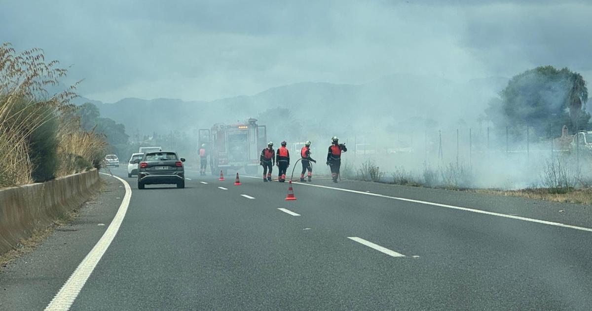 El fuego estalla en Mallorca en medio de condiciones secas y temperaturas crecientes