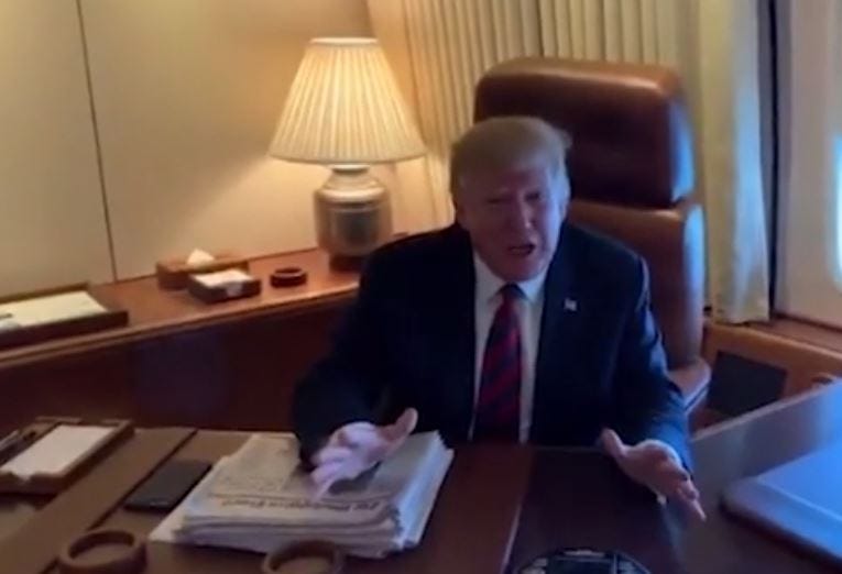 Trump admite la conexión entre la víctima de Epstein y él mismo