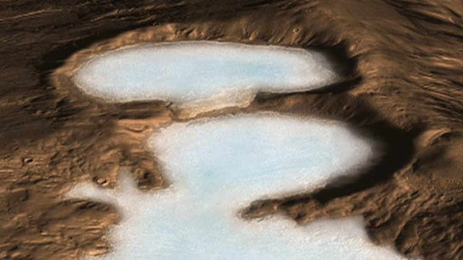 ¿Buenas noticias para los colonos de Marte? Los glaciares del planeta rojo son en su mayoría hielo de agua pura, sugiere el estudio
