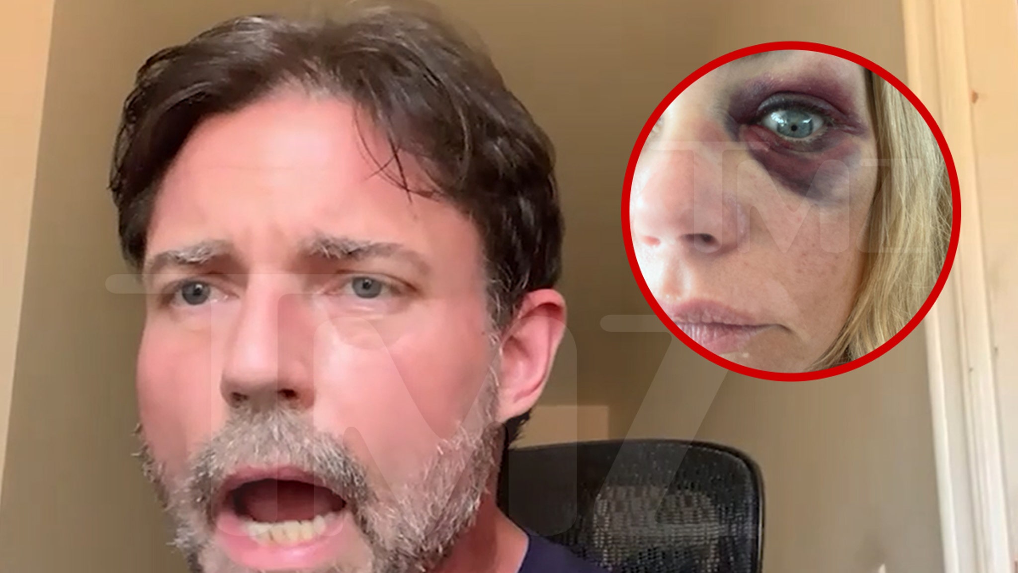 El marido separado de Denise Richards afirma que lo estaba engañando