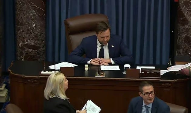 Los republicanos cavan sus propias tumbas cuando JD Vance rompe el empate para avanzar en el desastre de BBB